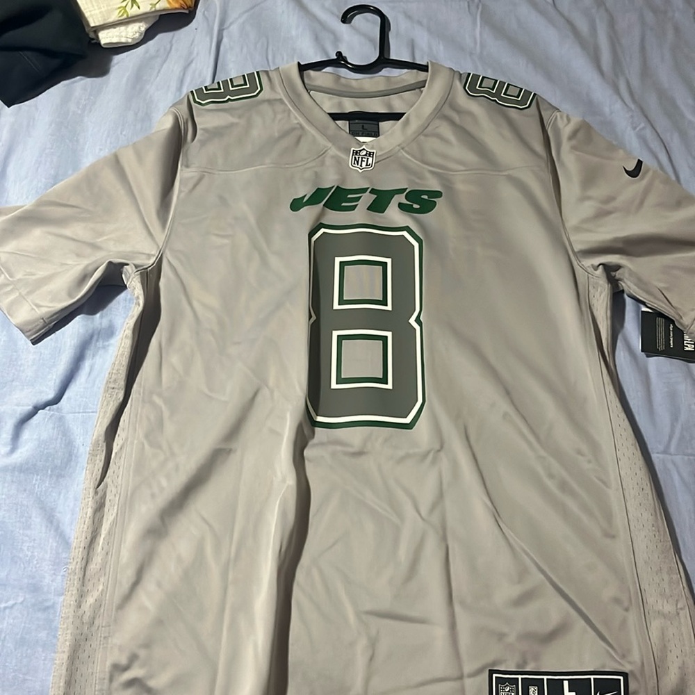 Nike Men's Gray Jets Jersey